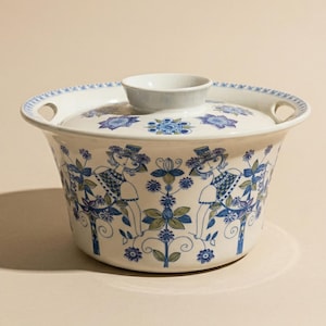 May include: A set of three ceramic mugs with a speckled, matte finish. Each mug features a different color: light blue, cream, and gray. The mugs have a simple, modern design with a rounded shape and a comfortable handle.