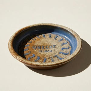 Studio Pottery Quiche Dish
