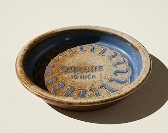 Studio Pottery Quiche Dish