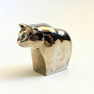 Dansk Silver Plated Bear Figurine