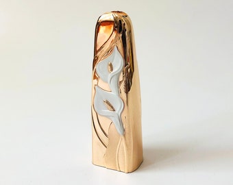 Gold Calla Lily Vase