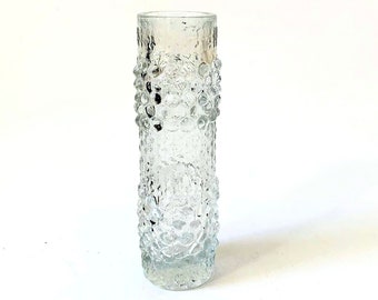 MCM Czech Glass Vase by Frantisek Peceny for Hermanova Hut