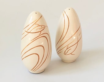 Roselane Pottery Salt and Pepper Shakers