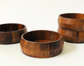 Walnut Bowls - Set of 4