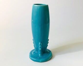 Fiestaware Turquoise Bud Vase