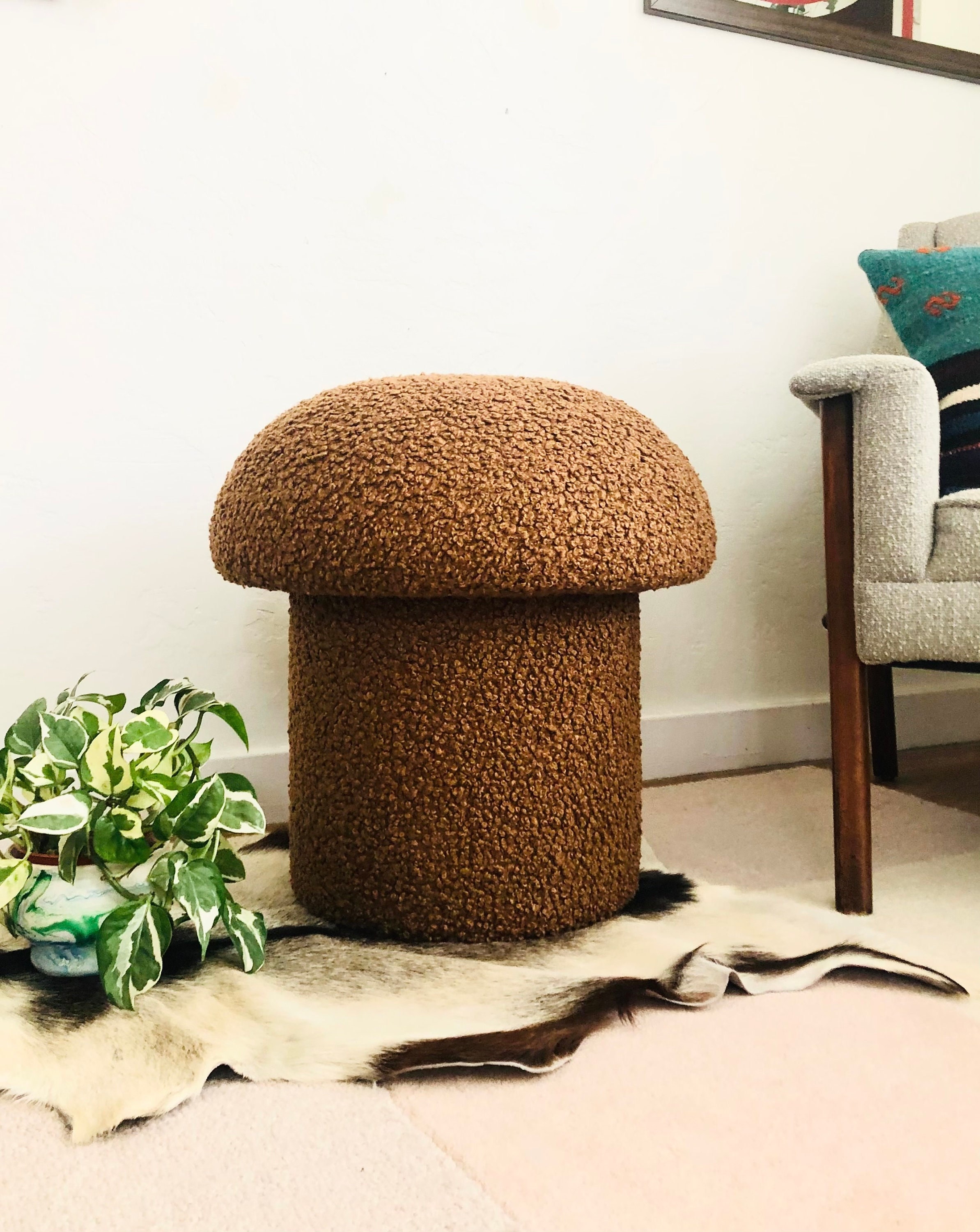 Mushroom ottoman cheap