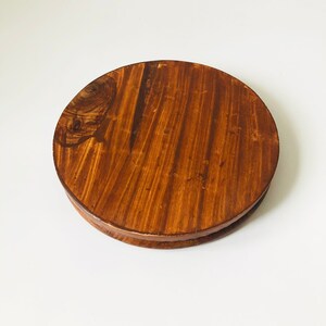 Folding Carved Wood Bowl image 9