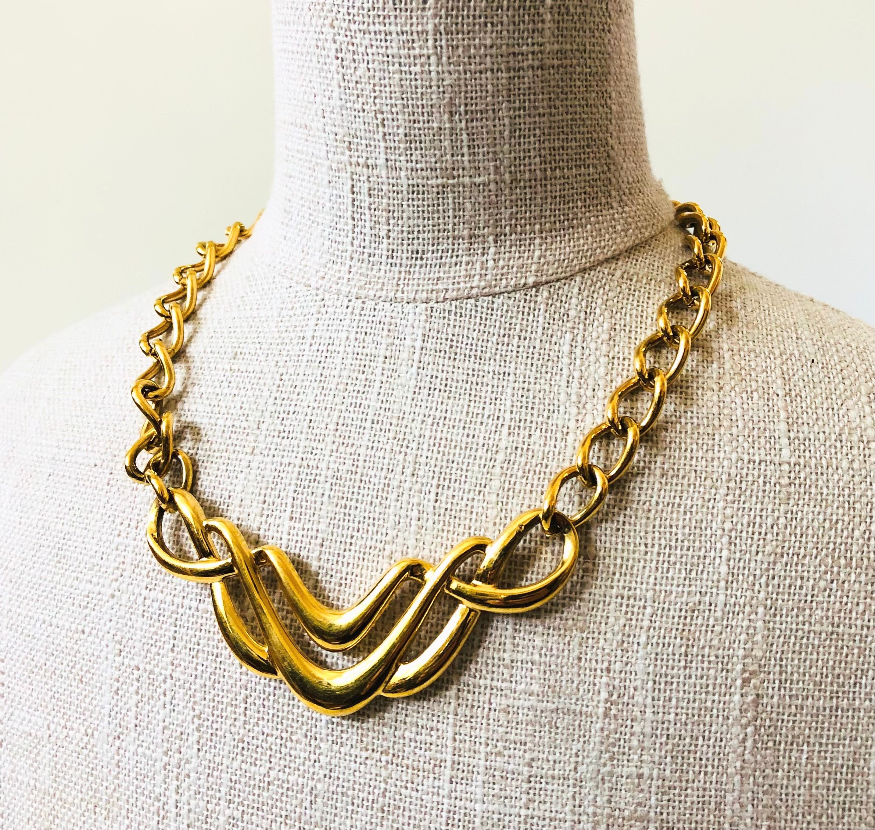Vintage Napier Collar Necklace - Etsy