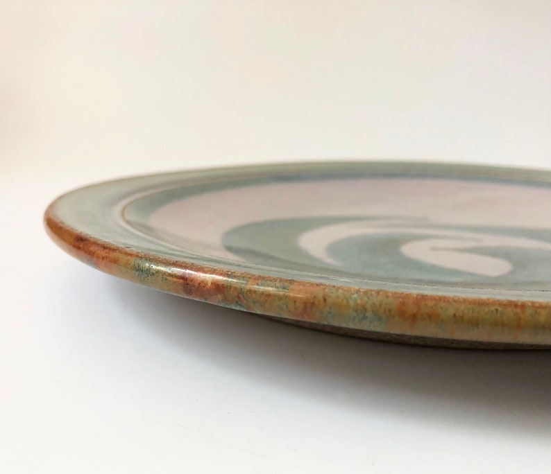 1980s Studio Pottery Plate image 8