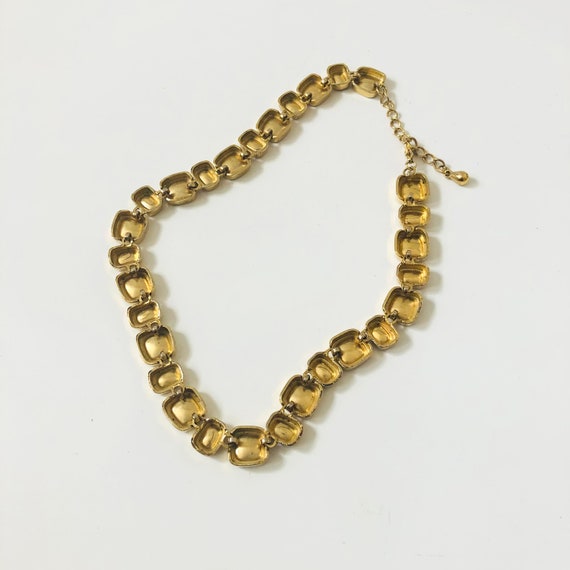 Vintage Tortoiseshell Chain Necklace - image 7