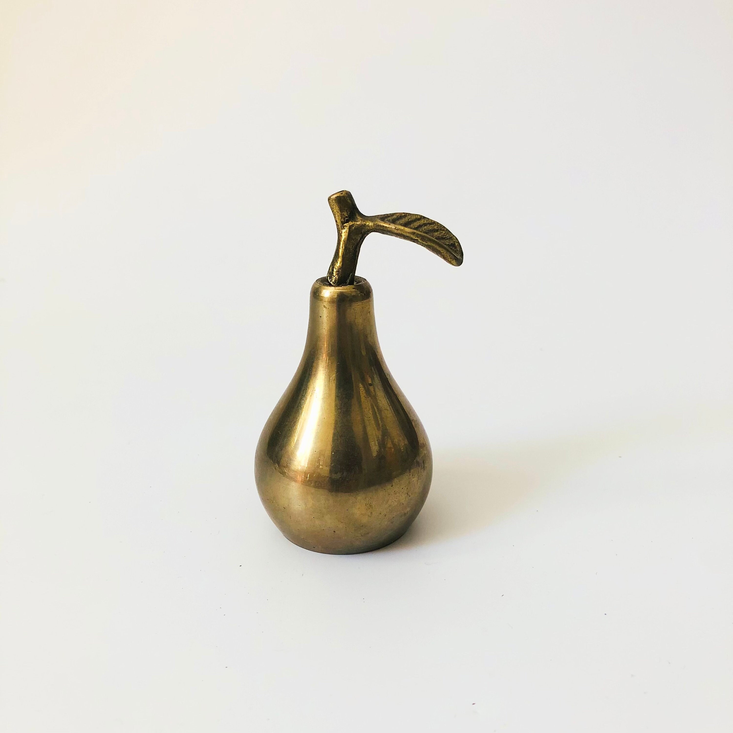Brass Pear Bell 