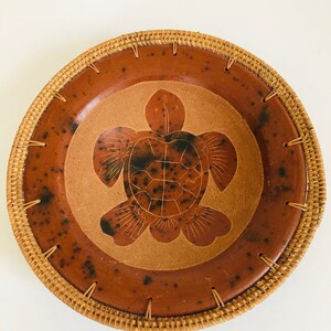 Terra Cotta Pottery Turtle Tray image 3