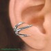 Talon Claw ear cuffs Sterling Silver earrings Claw jewelry handmade Claw earrings Sterling silver Ear Cuff men & women dragon ear clip C-150 