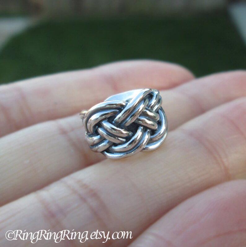 Irish Celtic Knot ear cuffs Sterling Silver earrings knot Etsy