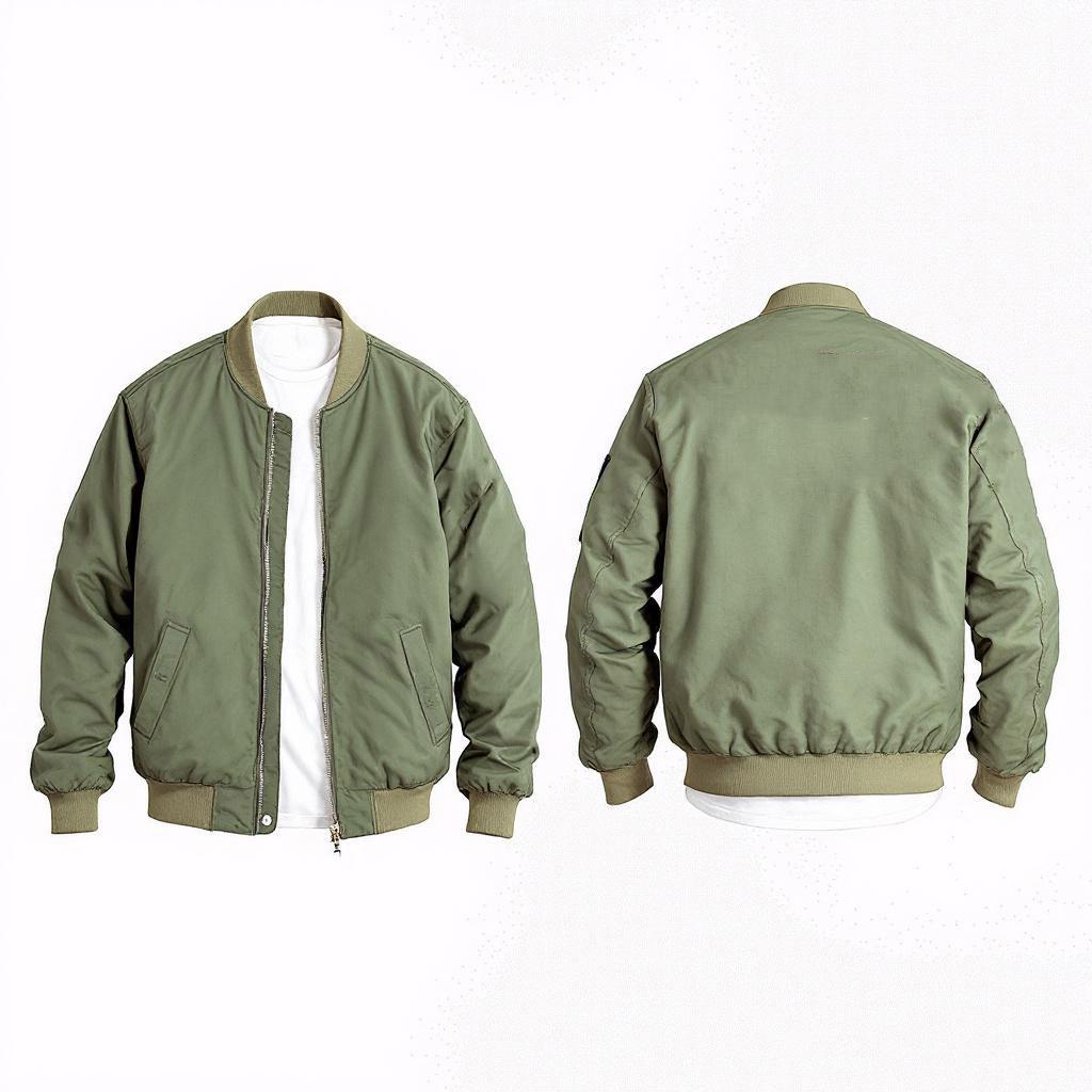 Men's Bomber Jacket | Custom Varsity Style Coat | Streetwear Baseball Jacket | Casual Outerwear for Men