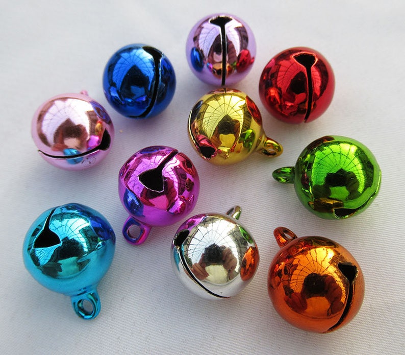 50pcs 12mm free shipping Jingle Bells Purchase Bronze for Design Findings Charm Jewelry