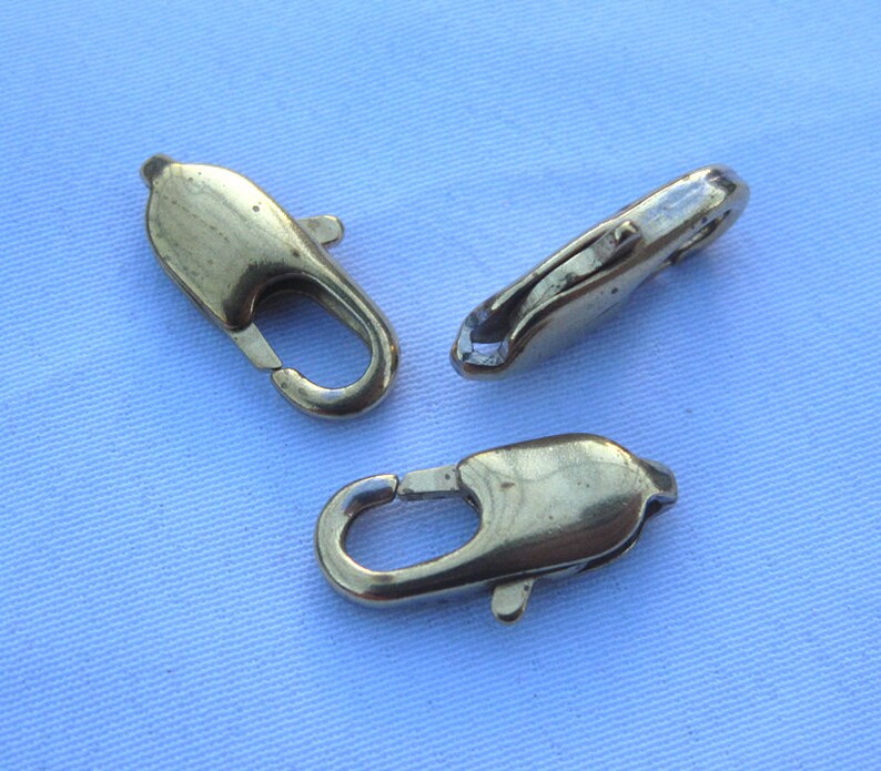 10pcs 16mm Lobster Clasp Brass Clasp Loose Findings T095 Etsy