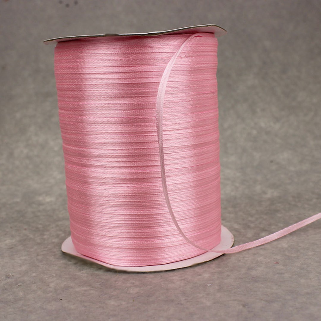 30 Meters Pink Ribbon Polyester String 3mm Wrap Trim DIY Crafts W003 - Etsy