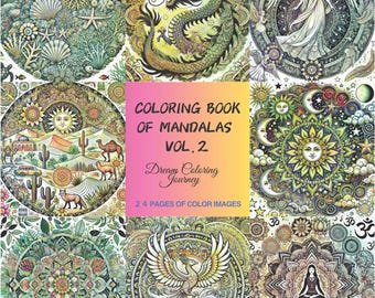 Colorindo mandalas VOL.2 -- Download Digital