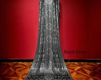 70.8‘’*32‘’ Modern Vintage style Egyptian gorgeous Faux Assuit Foil print Shawl Bellydance Assuit Fabric dance Costume Hip Scarf Hijab Gifts