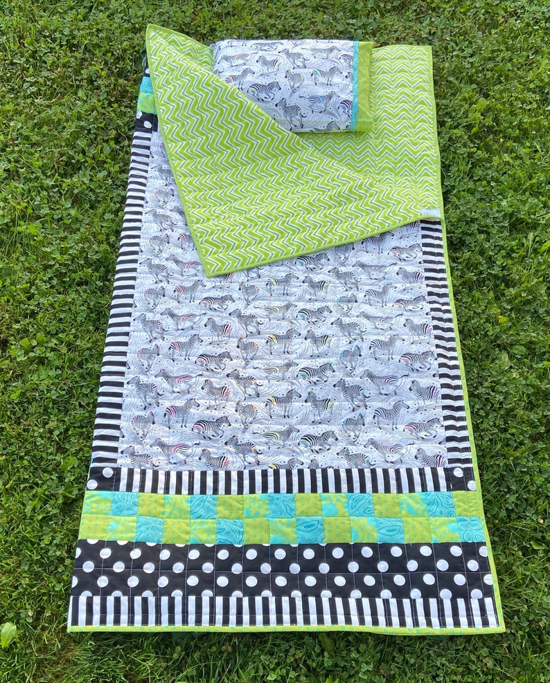 Comfy Kids Quilted Sleeping Bag Pattern Etsy