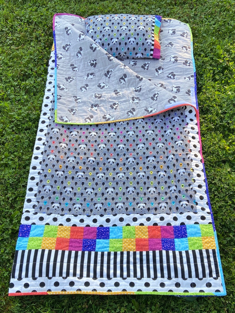 Comfy Kids Quilted Sleeping Bag Pattern Etsy