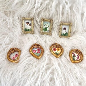 Mini Framed Original Watercolor Paintings
