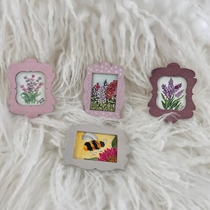 Mini Framed Original Watercolor Paintings