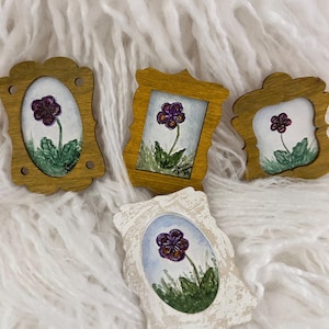 Mini Framed Original Watercolor Paintings