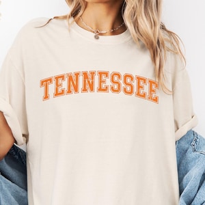 Comfort Colors® Tennessee Volunteers Shirt, College Football Tee, Retro Sports Tshirt, UT Knoxville Fan Apparel, Game Day Gift