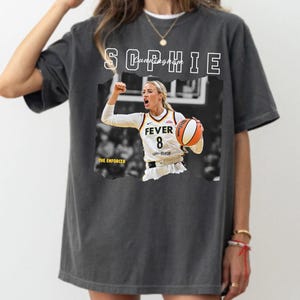 Sophie Cunningham The Enforcer Comfort Colors Basketball Vintage Shirt,Sophie Cunningham WNBA T-Shirt, Indiana Fever Women&#39;s Sports Fan Gift