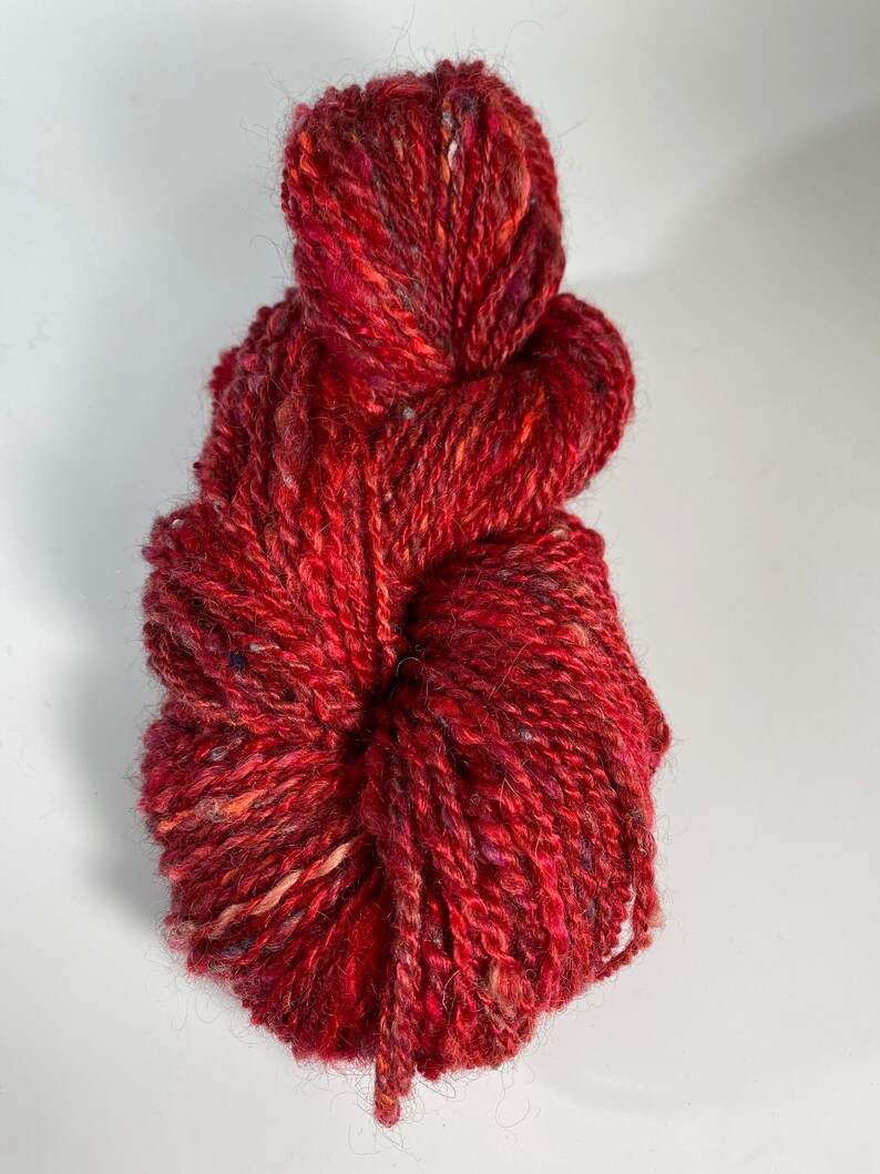 Handspun Yarn Little Red