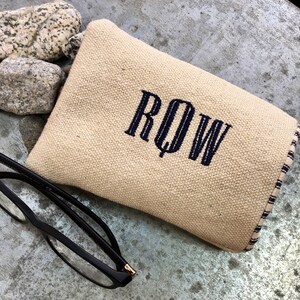 Eyeglass Case Monogram sunglass case personalized eyeglass case sunglass sleeve monogram sleeve image 6