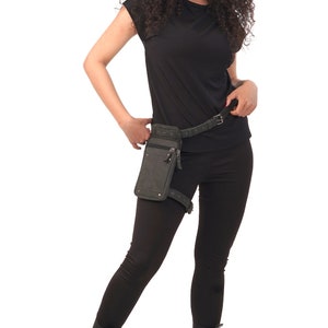 Utility Belt With REMOVABLE Leg Strap on the Thigh, and Belt