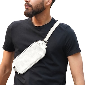 FASHION RACING ® Gift for Men Leather Bum Bag Fanny Pack -  Canada