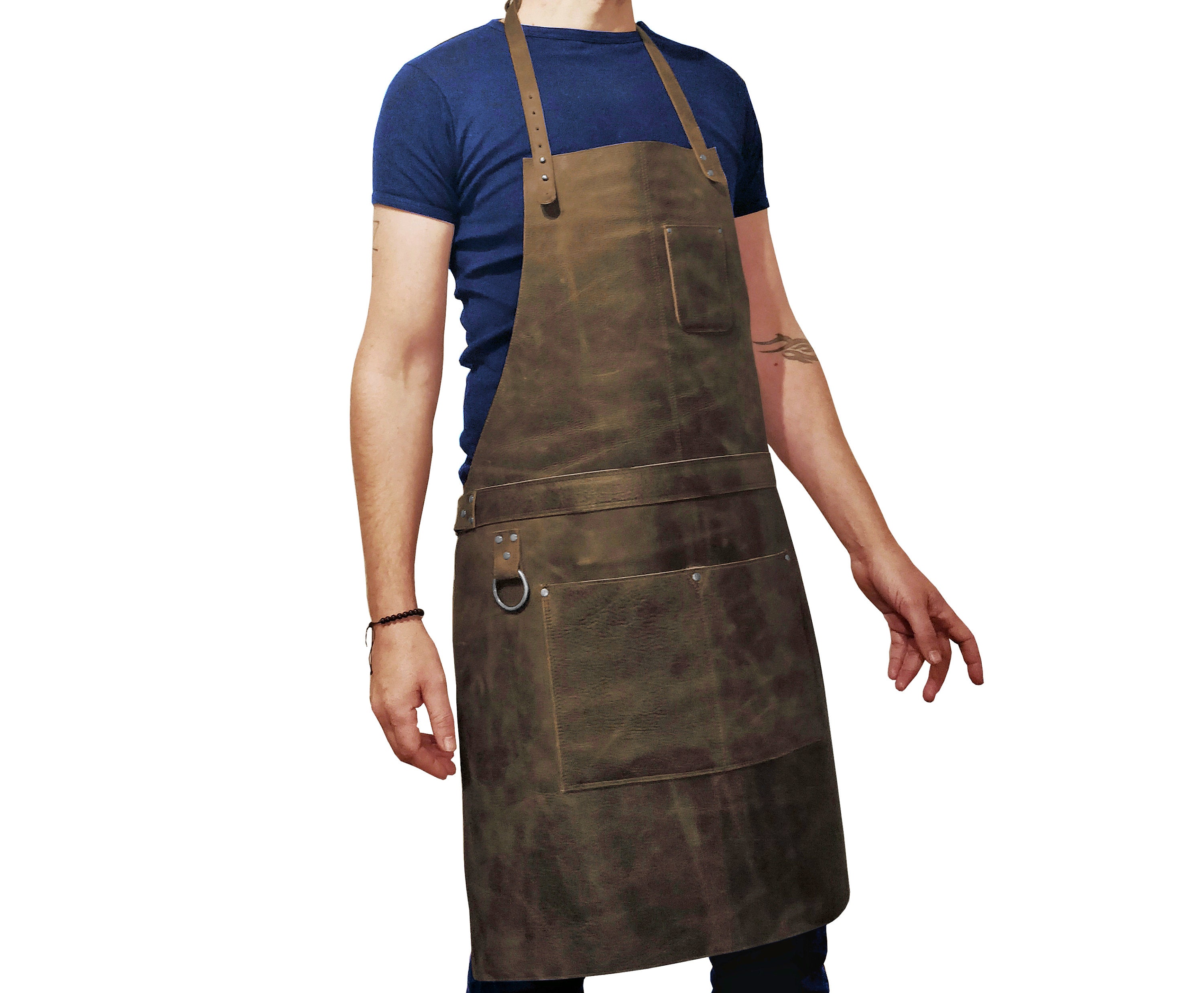 Federal Mens Work Union Worker Apron Wood Shop Home Waterproof Bar Aprons Kitchen New CN 