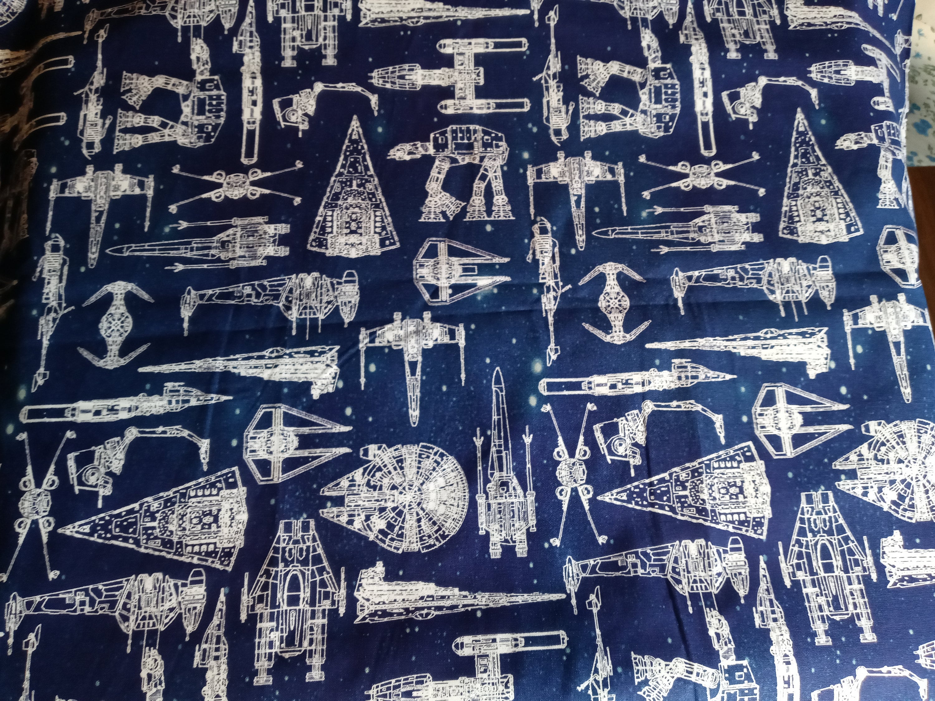 Star Wars Face Mask with a side opening for Filters. 5 PM 2.5 Filters are Included. Navy Blue, Space Ships, Machines, Washable, Adults, Kids - Thumbnail 5