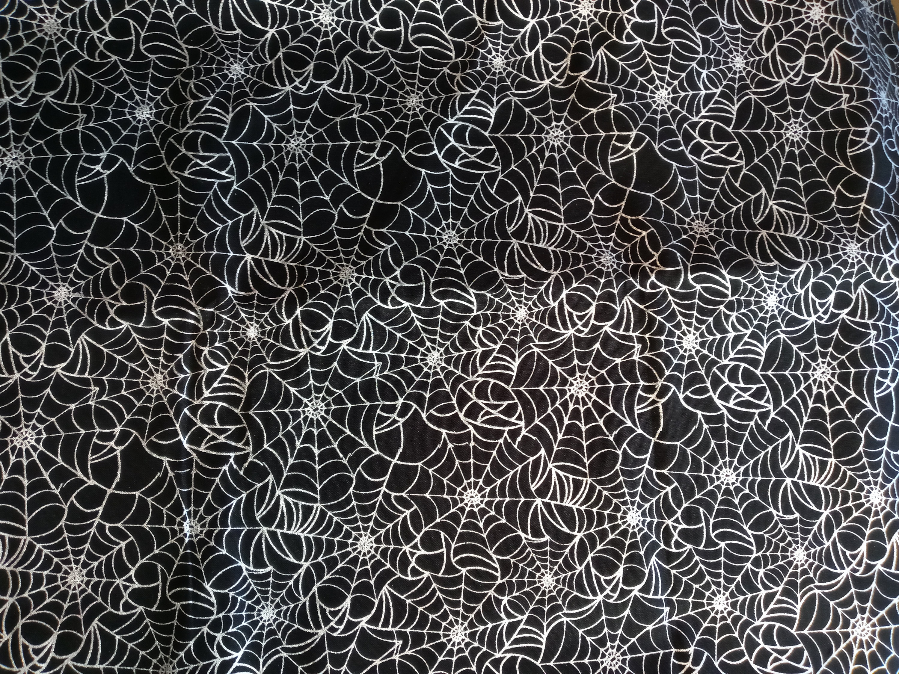 Shimmering Spiderwebs Face Mask with Side Opening for Filters. 5 PM 2.5 Filters Included. Silver, Black, Washable, Halloween, Adults, Kids - Thumbnail 5
