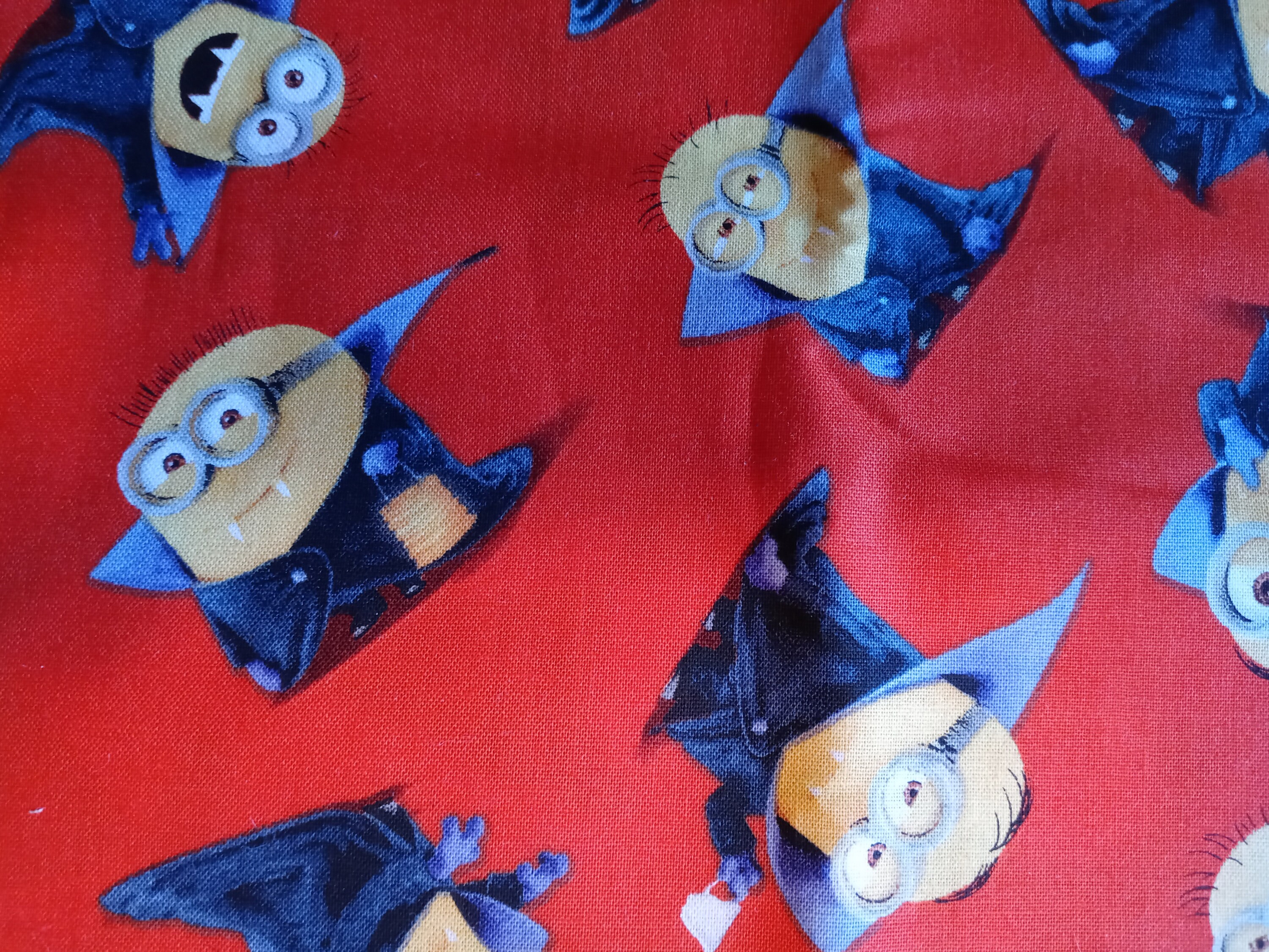 Minions Face Mask with Side Opening for Filters. 5 PM 2.5 Filters Included. Despicable Me, Orange,, Halloween, Washable, Adults, Kids - Thumbnail 6