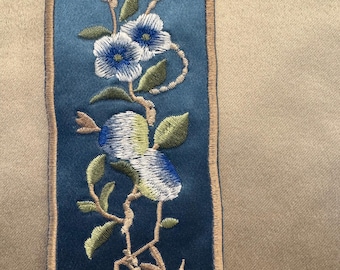 Fabric Trim with Embroidery Thread, Premium Quality 3D Edge curtain Border Tape Curtain Trim,  Embroidery Border Trim, 1 yard