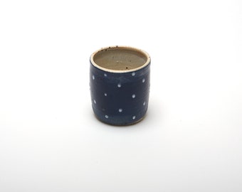 MOONGLOW blue white beakers, AVAILABLE Ceramic tumblers, Blue white mugs, Handmade Coffee cups, Farmhouse style vessels, Sustainable made