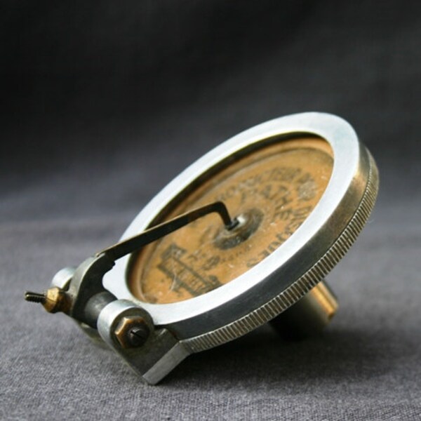 Great Pathe gramophone vintage needle. Collectible man cave decor.