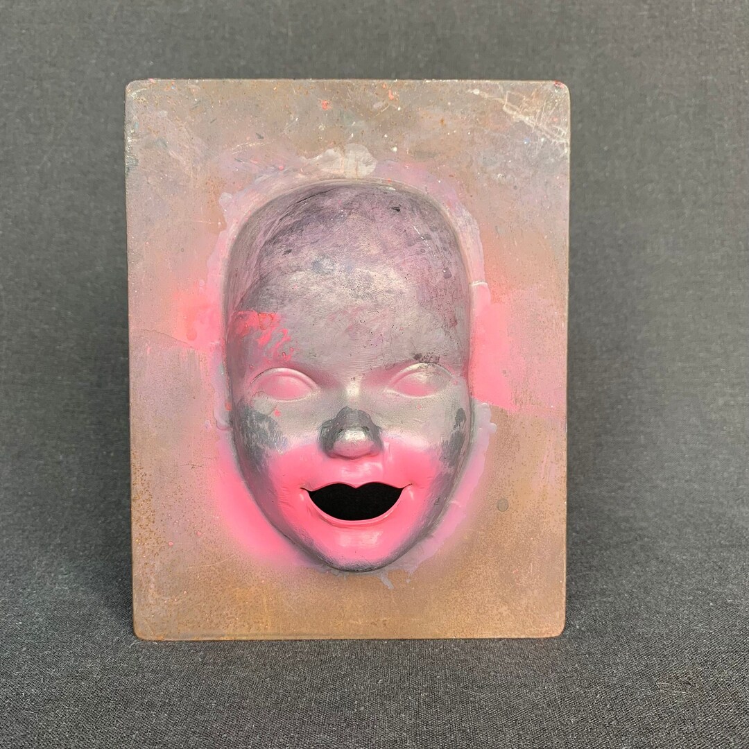 Poupée Ancienne - Visage Moulé Pochoir - Bella Bru Jumeau - Pièce Collection