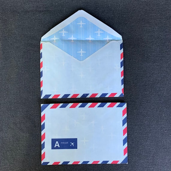 Air Mail Envelopes Printable Envelopes Digital Letters 