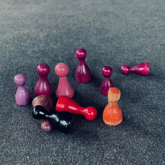  Set of Assorted 1 Pawns, Set Of 24 : Toys & Games