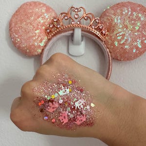 Pink Princess Glitter Gel