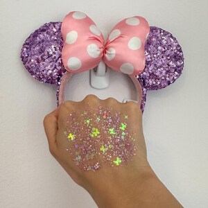 Iridescent Spring Glitter Gel