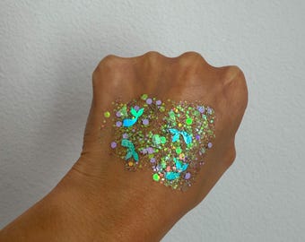 Flippin’ Your Fins Glitter Gel