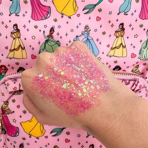 Pink Glitter Gel