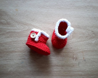 Baby Ugg Stiefel, Neugeborenen Stiefel, Neugeborenen Schuhe, Babybett, unisex Baby Booties, Baby Shower Geschenk, Baby Foto Requisite, Weihnachten Baby Schuhe